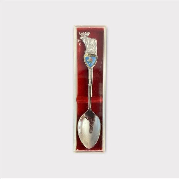VINTAGE | British Columbia Collectors Spoon + Box - Picture 1 of 5